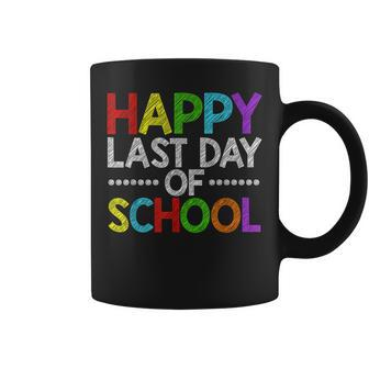 Happy Last Day Of School Funny Teacher And Student Summer Coffee Mug - Thegiftio UK
