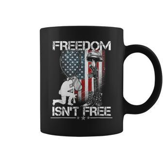 Happy Memorial Day Freedom Isnt Free T Fourth Of July Coffee Mug | Mazezy