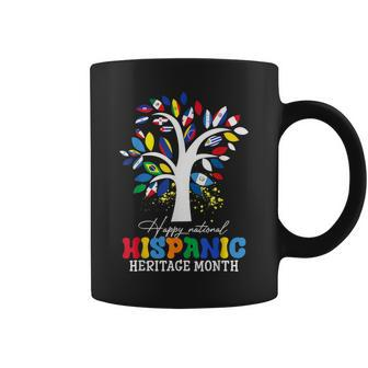 Happy Hispanic Heritage Month Flag Portuguese Traditional Coffee Mug | Mazezy