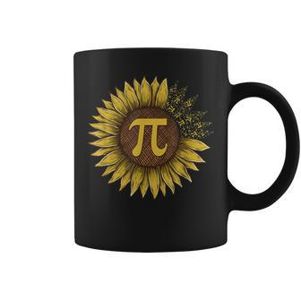 Happy Pi Day Sunflower Lovers Pi Day Number Symbol Math Coffee Mug | Mazezy