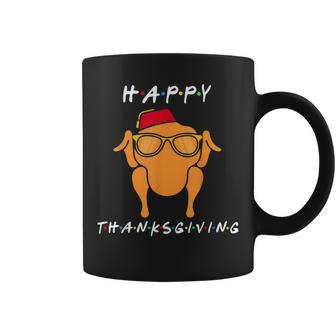 Happy Thanksgiving Tukey Friends Women Coffee Mug - Thegiftio UK