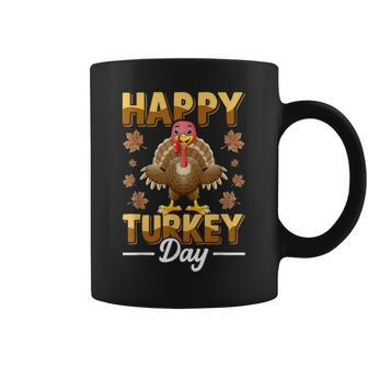Happy Turkey Day Thanksgiving Day Holiday Coffee Mug | Mazezy