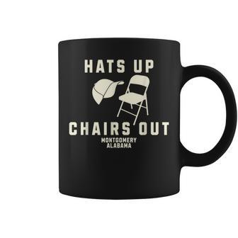 Hats Up Chairs Out Montgomery Alabama Riverboat Brawl Coffee Mug - Seseable