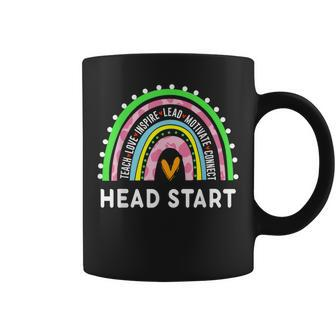 Head Start Rainbow Headstart Teacher First Day Of School Coffee Mug | Mazezy