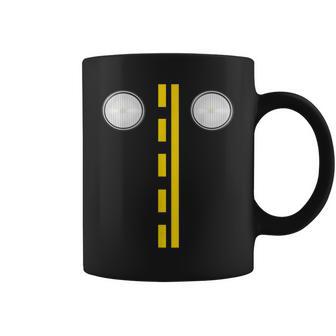 Headlights With Road Markings Funny Halloween Costume Gift For Women Coffee Mug - Thegiftio UK