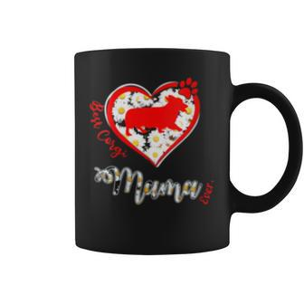 Heart Dog Funny Best Corgi Mama Funny Mothers Day Coffee Mug | Mazezy