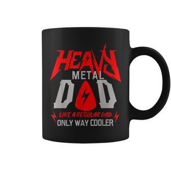 Heavy Metal Dad Father Day Ideas Gift For Mens Coffee Mug | Mazezy