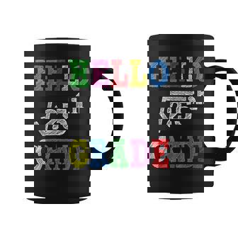 Hello 5Th Grade Square Root Of 25 Funny Back To School Gifts Coffee Mug | Mazezy