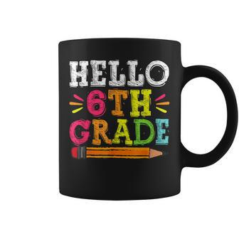 Hello 6Th Grade Back To School Teacher Student Coffee Mug | Mazezy AU