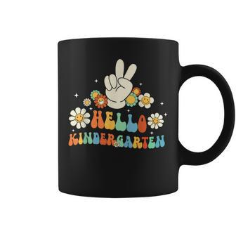 Hello Kindergarten Back To School Kindergarten Teacher Kids Coffee Mug | Mazezy