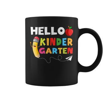 Hello Kindergarten Team Kindergarten Back To School Toddler Coffee Mug - Seseable