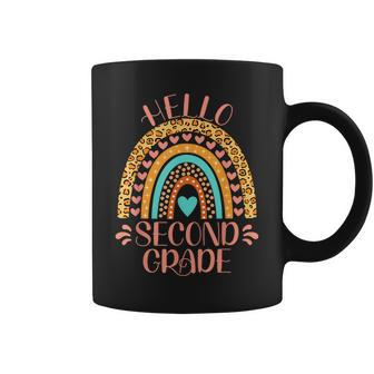 Hello Second Grade 2Nd Grade Teacher Back To School Coffee Mug - Seseable