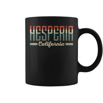 Hesperia California Retro Coffee Mug | Mazezy