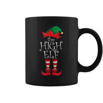 High Elf Matching Family Christmas Party Pajama High Elf Coffee Mug - Seseable