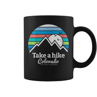 Take A Hike Colorado Hiking Colorado Coffee Mug | Mazezy