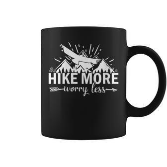 Hike More Worry Less Gift For Womens Gift For Women Coffee Mug - Thegiftio UK