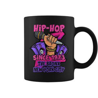 Hip-Hop 50 Years Old Since 1973 The Bronx New York City Coffee Mug - Seseable