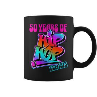 Hip Hop Music 50Th Anniversary Black History Men Dj Graphic Coffee Mug - Seseable