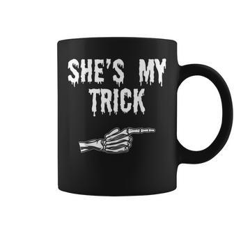 His Her Matching Halloween Costume Women Funny Couples Gift For Mens Gift For Women Coffee Mug - Thegiftio UK