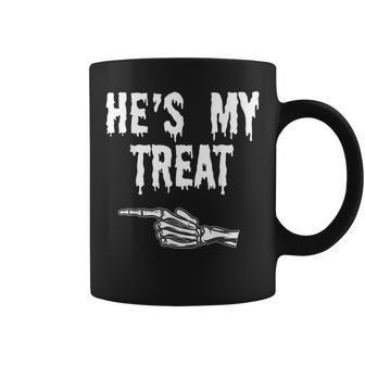 His Her Matching Halloween Costume Women Funny Couples Gift For Women Coffee Mug - Thegiftio UK