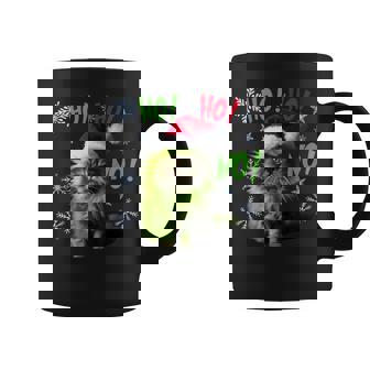 Ho Ho No Bad Cat Christmas Coffee Mug | Mazezy