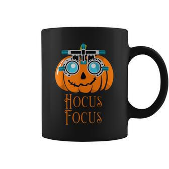 Hocus Focus Optometry Halloween Optometrist Eye Doctor Coffee Mug - Seseable