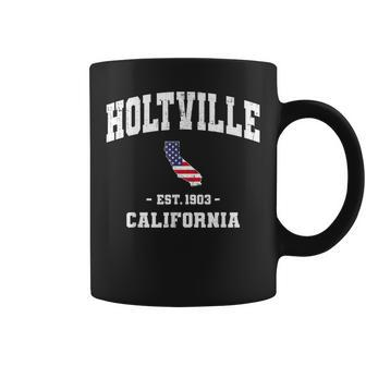 Holtville California Ca Vintage State Athletic Sports Coffee Mug | Mazezy