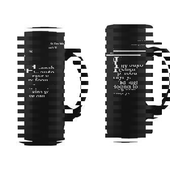Holy Enough To Pray For You Hood Enough To Swing On You Coffee Mug | Mazezy