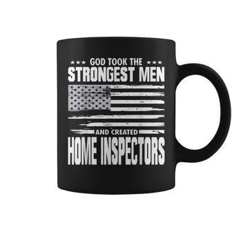 Home Inspectors Inspection Union Worker Proud God Loving Coffee Mug | Mazezy