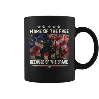 Home Of The Free Because Of The Brave Proud Veterans Day 174 Coffee Mug - Monsterry CA