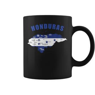 Honduras Honduran Flag Map Latin Spanish Hispanic Heritage Coffee Mug - Monsterry AU