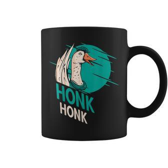 Honk Honk Silly Goose On The Loose Goose Humor Pun Coffee Mug | Mazezy
