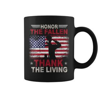 Honor The Fallen Veteran Themed Military Support Veteran Day Coffee Mug - Monsterry
