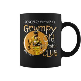Honorary Member Of Grumpy Old Firefighter Club Fireman Gift For Mens Coffee Mug | Mazezy