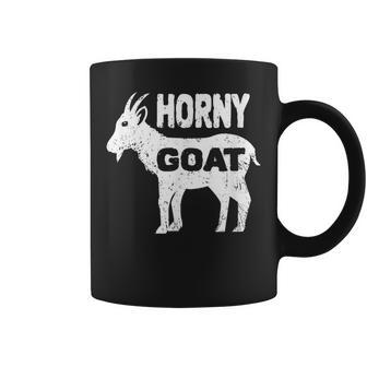 Horny Goat Hilarious Adult Humor Inappropriate Coffee Mug | Mazezy