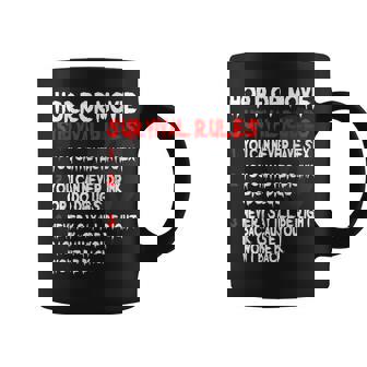 Horror Movie Rules 80S Horror Movie 80S Coffee Mug | Mazezy