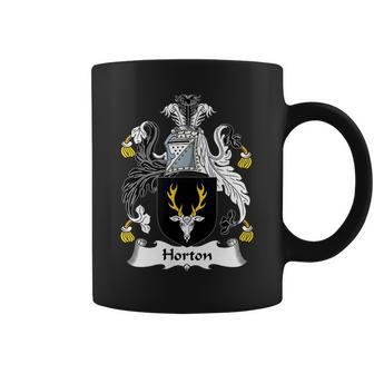 Horton Coat Of Arms Family Crest Coffee Mug | Mazezy