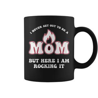 Hot Mom Funny Mature Mothers Flaming O Rocking It Gifts For Mom Funny Gifts Coffee Mug | Mazezy CA