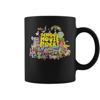 House Rock School Animated Cartoons Back To School Vintage Coffee Mug - Thegiftio UK