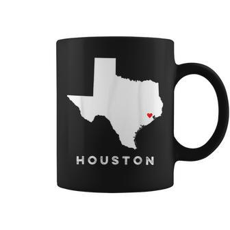 Houston Texas Love And Pride Coffee Mug | Mazezy
