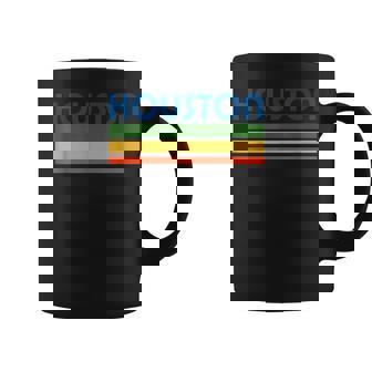 Houston Texas Retro Style Houston Pride Coffee Mug | Mazezy