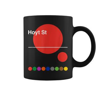 Hoyt Street Downtown Brooklyn Coffee Mug | Mazezy
