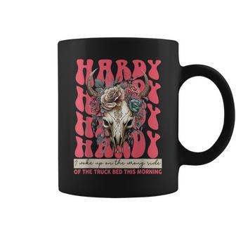 Humor Hardy I Woke Up On The Wrong Side Of The Truck Bed Coffee Mug - Monsterry