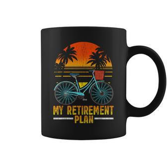 Humorous Retirement Bicycle Bicyclist Cyclist Dad Papa Coffee Mug | Mazezy