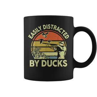 Hunting- Easily Distracted Ducks Hunter Dad Coffee Mug - Monsterry AU