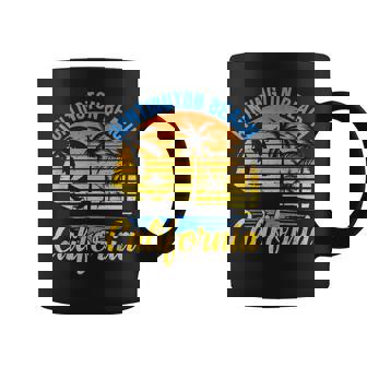 Huntington Beach Summer Vacation Tropical California California Gifts And Merchandise Funny Gifts Coffee Mug | Mazezy