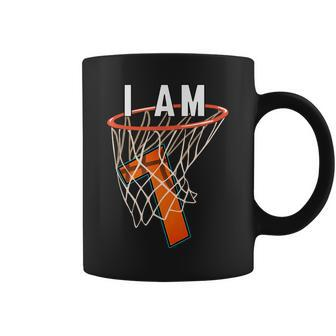 I Am 7 Basketball Themed 7Th Birthday Party Celebration  Coffee Mug