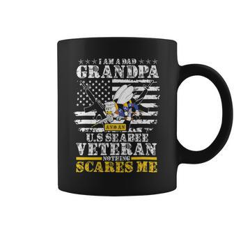 I Am A Dad Grandpa And An US Seabee Veteran 389 Coffee Mug - Monsterry AU
