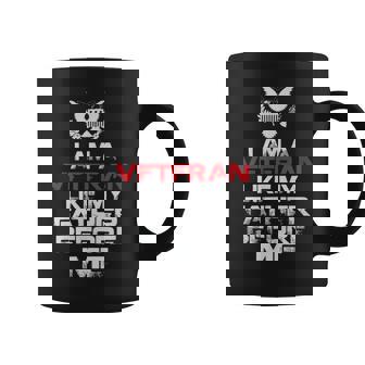 I Am A Veteran Like My Father Before Me Veterans Day Gift Coffee Mug | Mazezy
