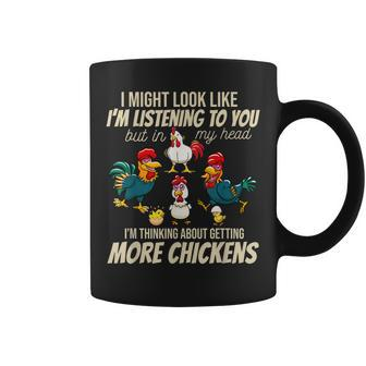 I Am Thinking About Getting More Chickens Funny Farmer Coffee Mug - Thegiftio UK